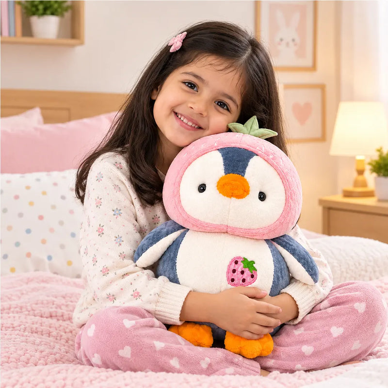 Cute Penguin Teddy Plush - 24 cm