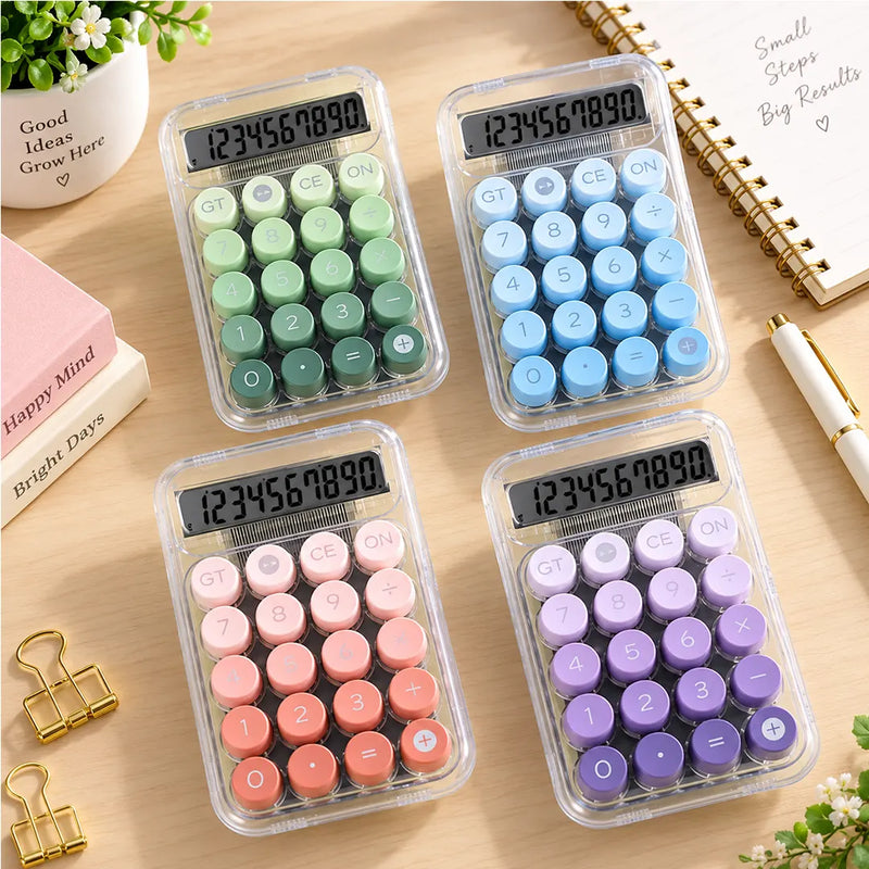 Cute Retro Digital Desk Calculator