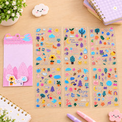 Roaming Among the Clouds Series Stickers