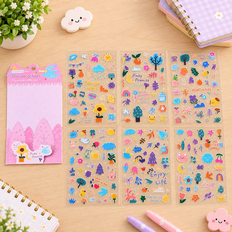 Roaming Among the Clouds Series Stickers