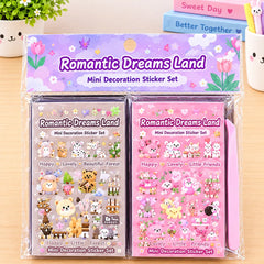 Nature/Romantic Dreams Land Aesthetic Sticker Book