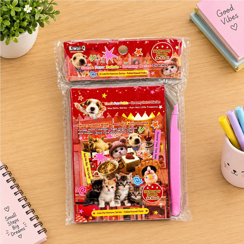 Cute Cartoon Animal Sticker Book