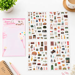 Cute Lifestyle Theme Stickers