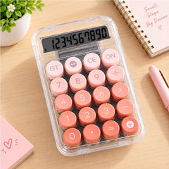 Cute Retro Digital Desk Calculator