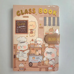 Dessert Making Bear A5 Diary