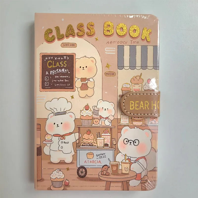 Dessert Making Bear A5 Diary