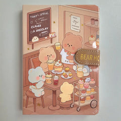 Dessert Making Bear A5 Diary