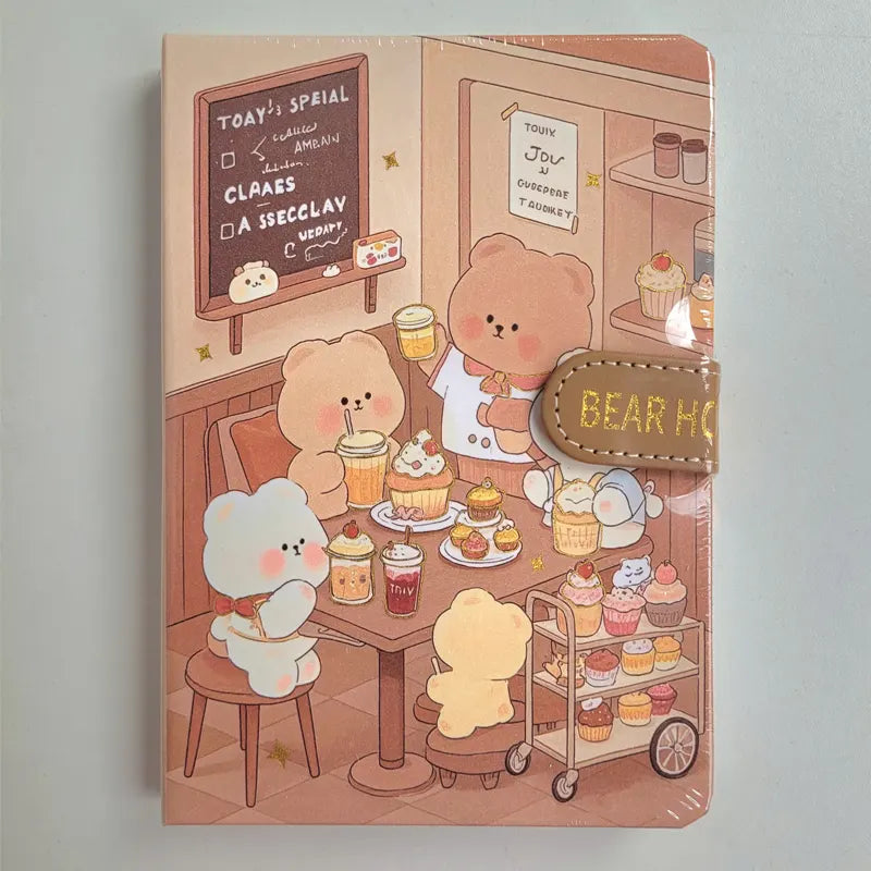 Dessert Making Bear A5 Diary