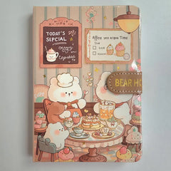 Dessert Making Bear A5 Diary