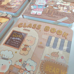 Dessert Making Bear A5 Diary