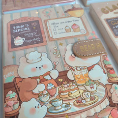 Dessert Making Bear A5 Diary
