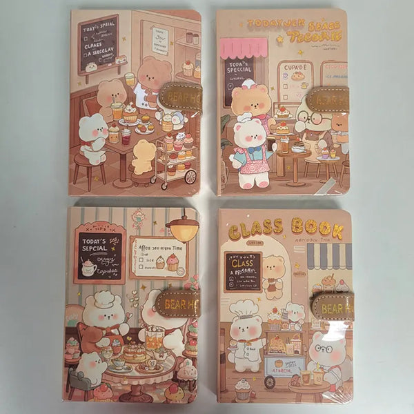 Dessert Making Bear A5 Diary