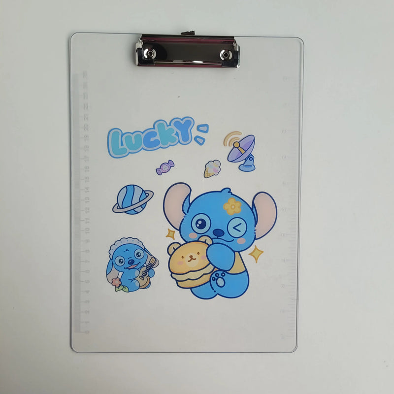 Dizzy Boo Themed Transparent Premium Clipboard