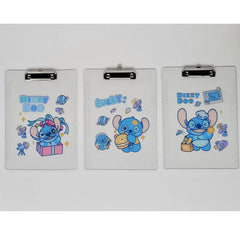 Dizzy Boo Themed Transparent Premium Clipboard