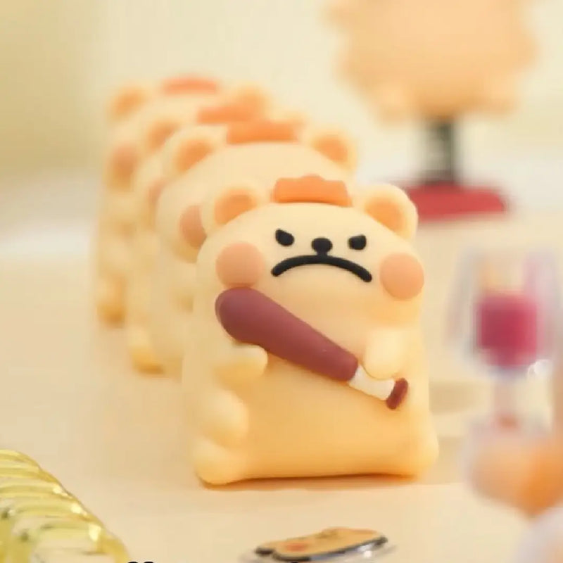 Chubby Bear Eraser – Adorable Tiny Writing Buddy