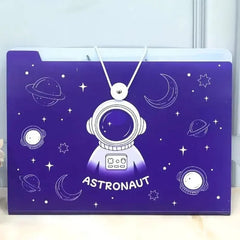 Space Theme File Folder with 8 Pockets