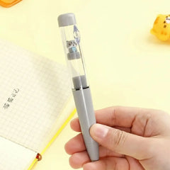3D Floating Cat Gel Pen – Cute Shaking Mini Cat, Smooth Writing