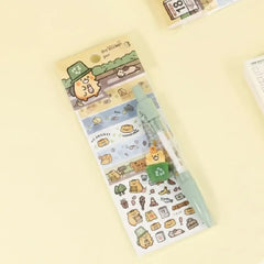 BearisBug Kawaii Gel Pen with Stickers – Customizable Design