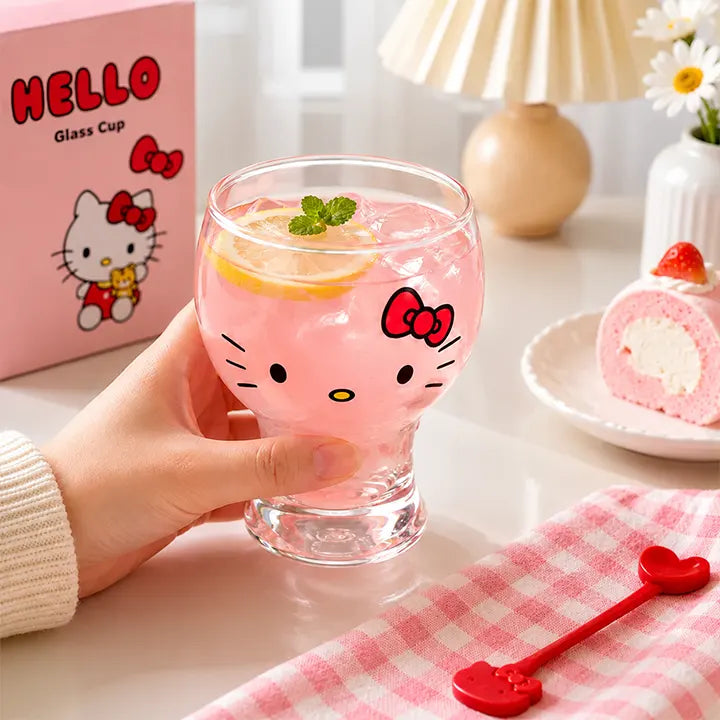 Hello Kitty Borosilicate Glass Cup