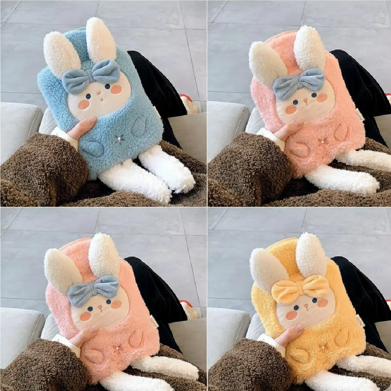 Cute Rabbit Soft Plush Comfort Hot Water Bag