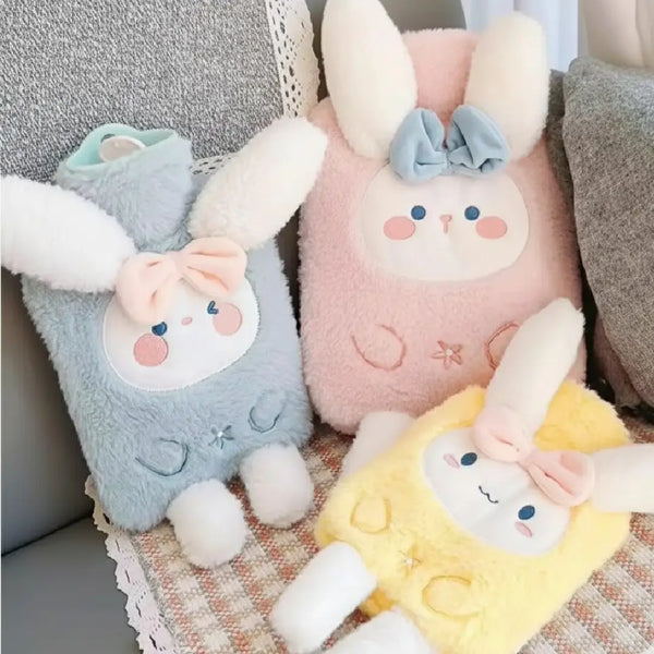 Cute Rabbit Soft Plush Comfort Hot Water Bag