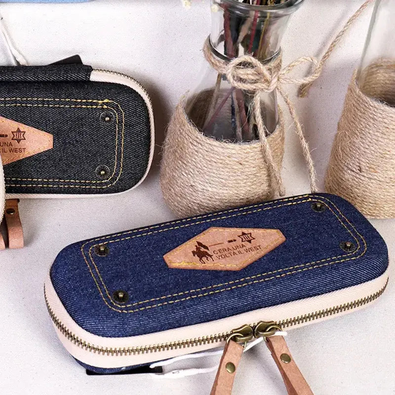Western Vintage Retro Pouch Durable & Trendy