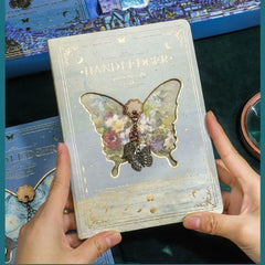 Vintage Aesthetic Butterfly Scrapbook Journaling Kit