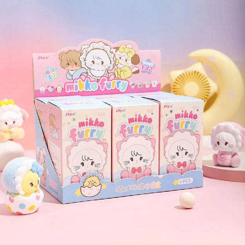 Mikko Furry Baby Blind Box – Random Plush Characters  (Authentic)