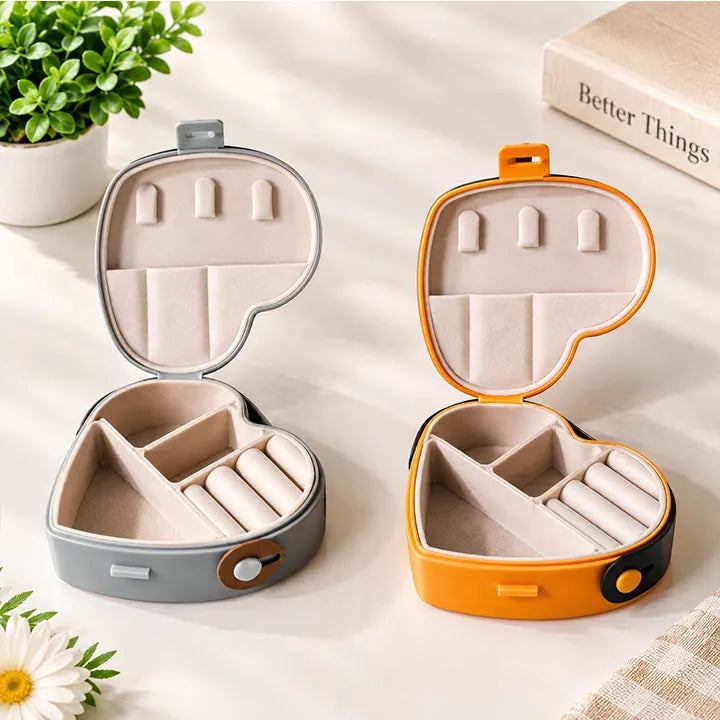 Mini Heart  Organizer Box