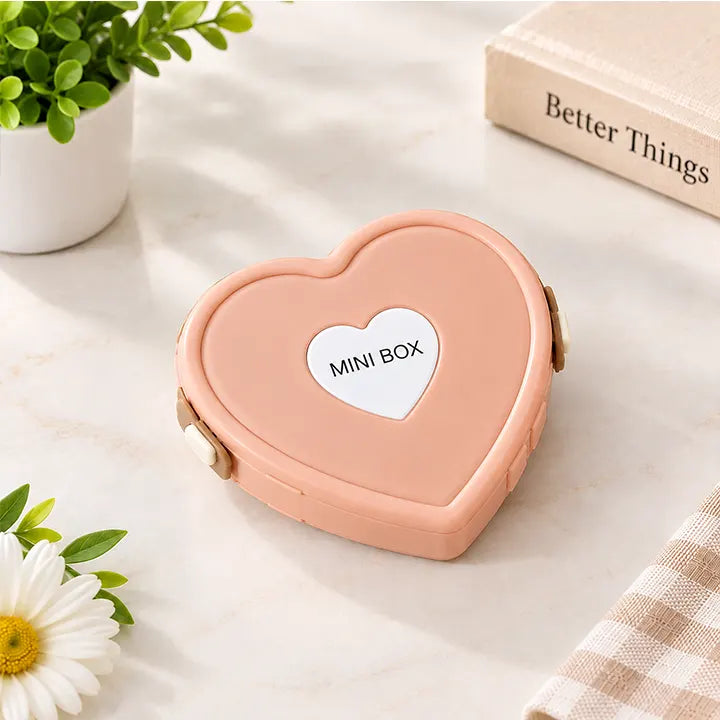 Mini Heart  Organizer Box