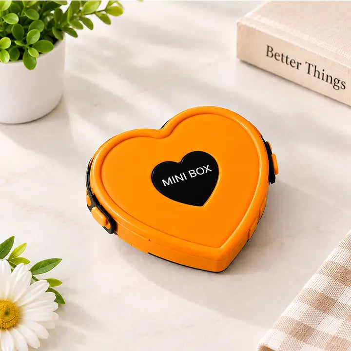 Mini Heart  Organizer Box