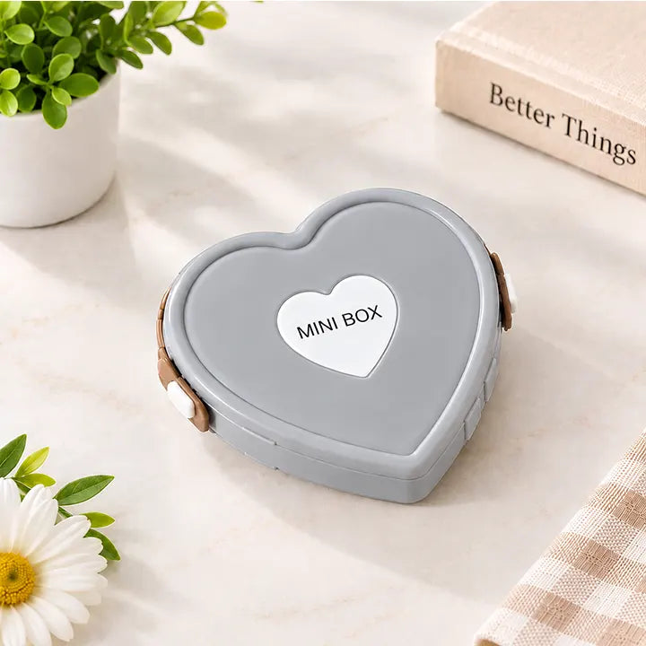 Mini Heart  Organizer Box