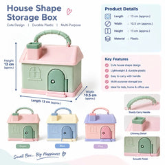 Miniature Home Savings Box
