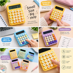 Multi-Color LCD Calculator