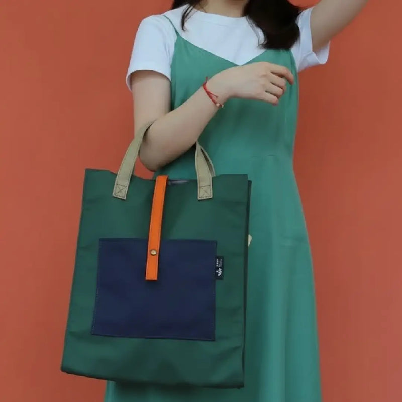 Korean Style Plane Color Tote Bag – Chic Daily Use
