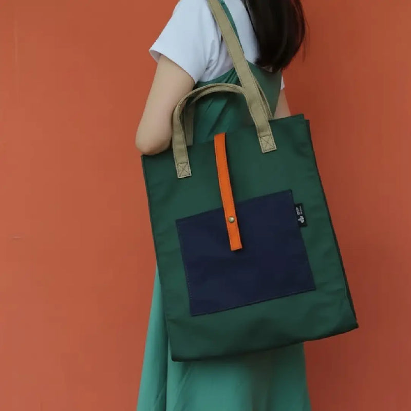 Korean Style Plane Color Tote Bag – Chic Daily Use