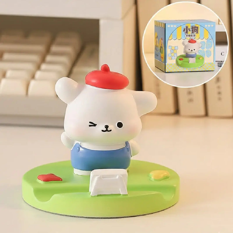Cute Puppy Phone Holder – Cute Desktop Decor