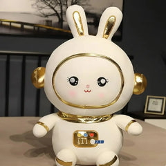 Cute Bunny Astronaut Figurine 30cm Space Buddy