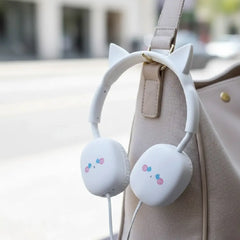 Kawaii Cute Cat Ear Wired Headphones with Comfortable Fit