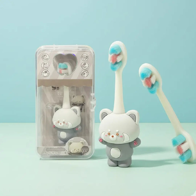 Kids Cute Panda Toothbrush Gentle Care Daily