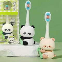 Kids Cute Panda Toothbrush Gentle Care Daily