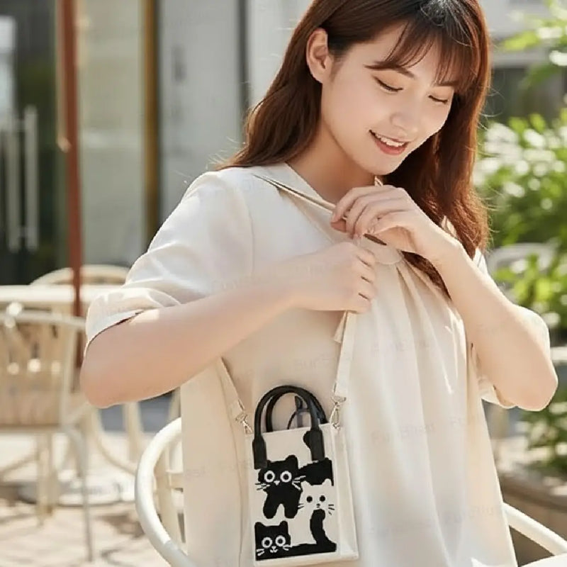 Mini Cute Cat Style - Mini Crossbody Bag