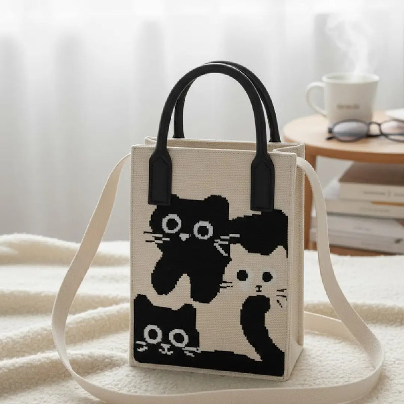 Mini Cute Cat Style - Mini Crossbody Bag