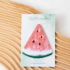 Artistic Fruit Series Sticky Notes: 30 Sheets Per Pad