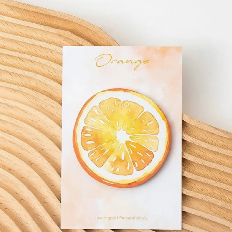 Artistic Fruit Series Sticky Notes: 30 Sheets Per Pad