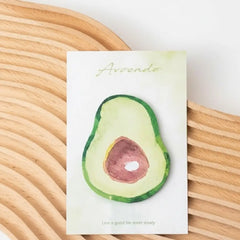 Artistic Fruit Series Sticky Notes: 30 Sheets Per Pad