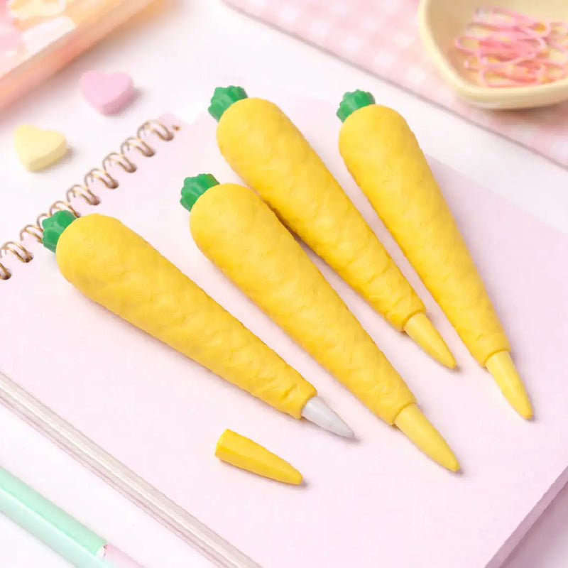 Yellow Pineapple Squishy Gel Pen Cute Desk Accessory