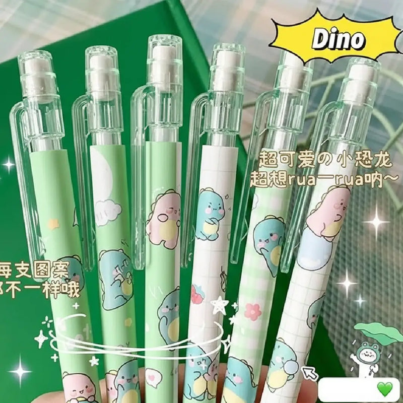 Premium Dinosaur Mechanical Pencils – Smooth Writing 0.5mm Lead