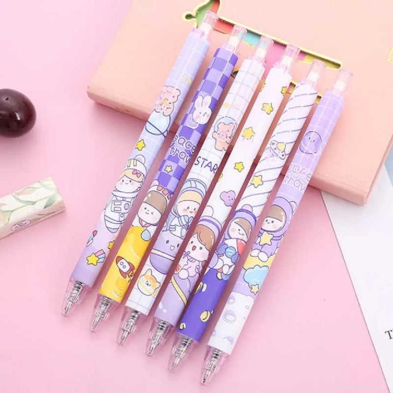 Cute Purple Planet 0.5mm Mechanical Pencil Kawaii Design