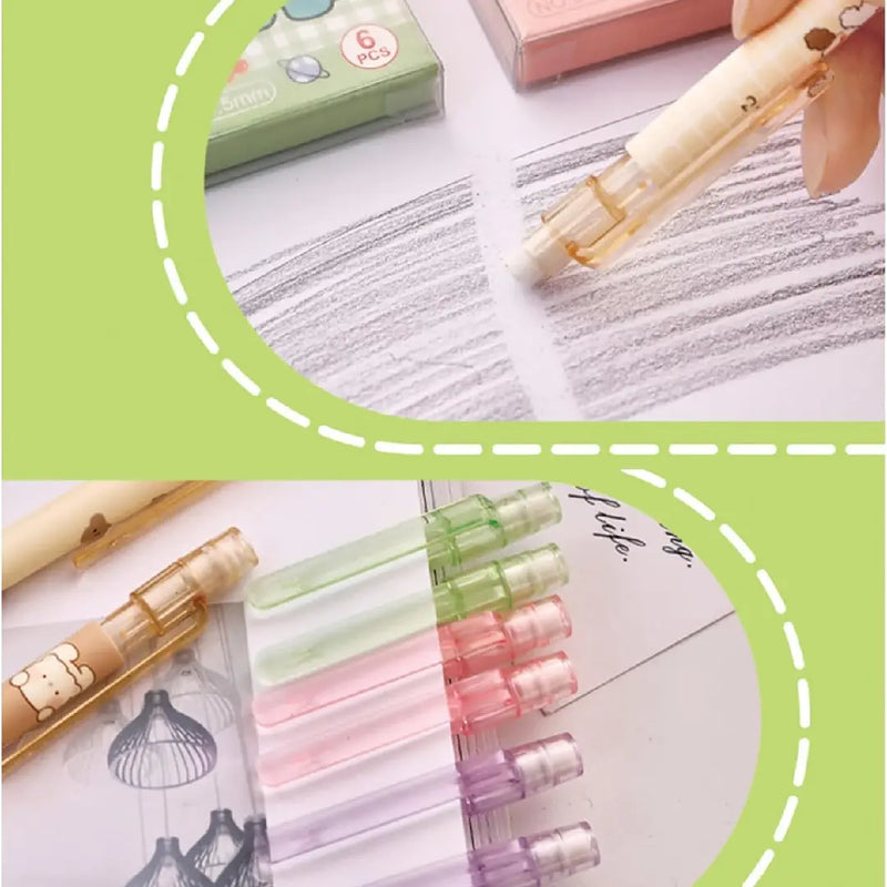 Cute Creamy Bear Series 0.5mm Mechanical Pencil  Kawaii Design